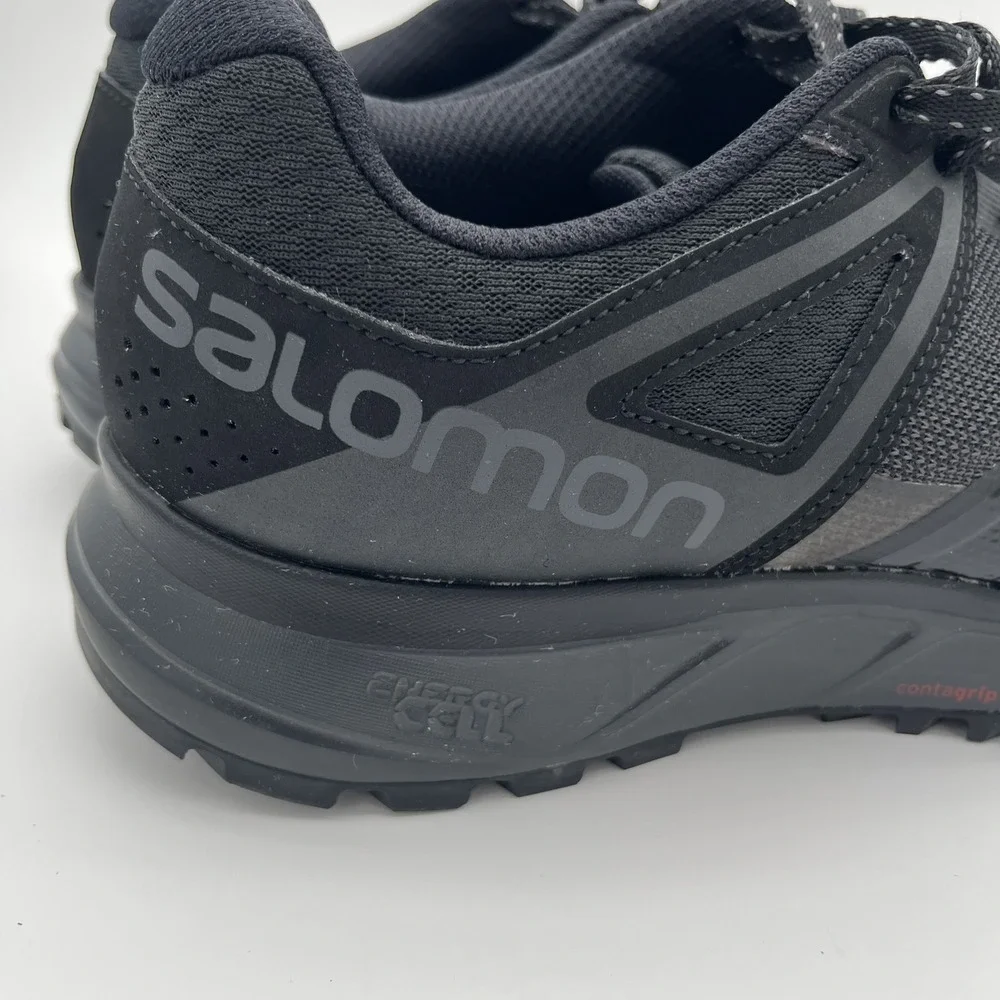 SALOMON TRAILSTER GTX Men's Athletic Sneakers Black Color Sz 11